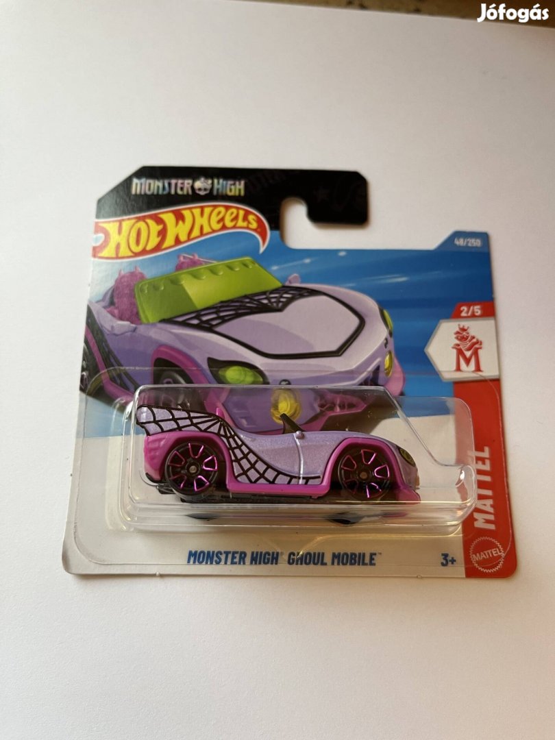 Hot Wheels 2026 - Monster High Ghoul Mobile Új