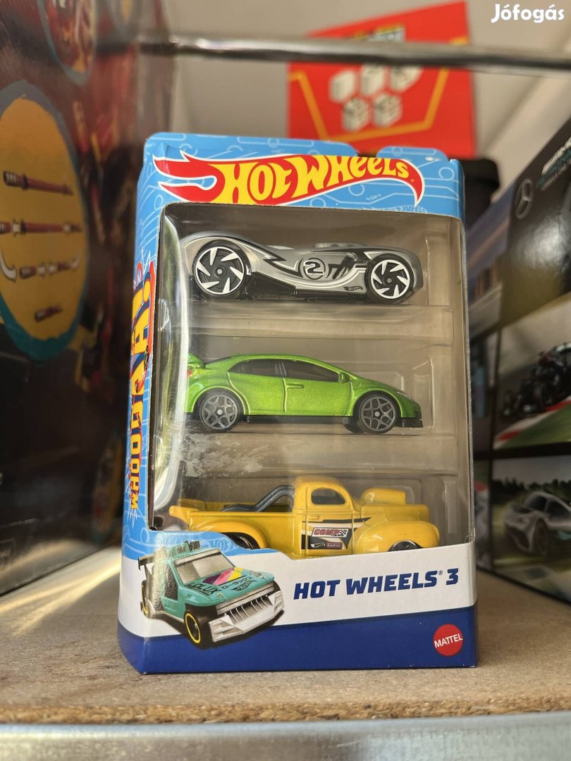 Hot Wheels 3x Pack Új