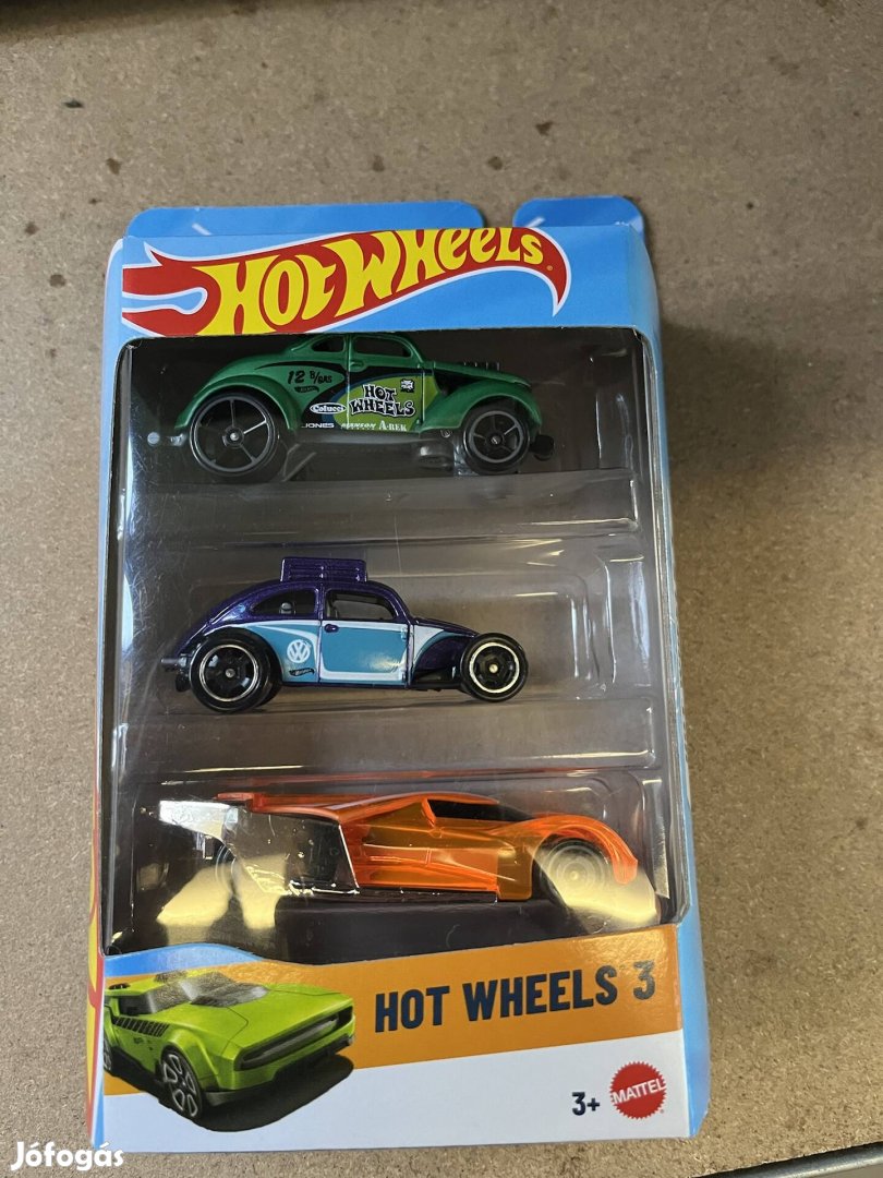 Hot Wheels 3x pack Új