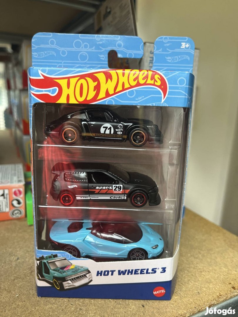 Hot Wheels 3x pack Új