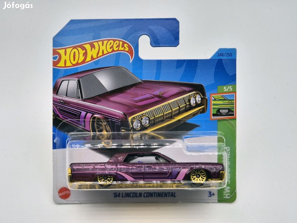 Hot Wheels 64' Lincoln Continental - HW Slammed 5/5 - 246/250 -  Hot