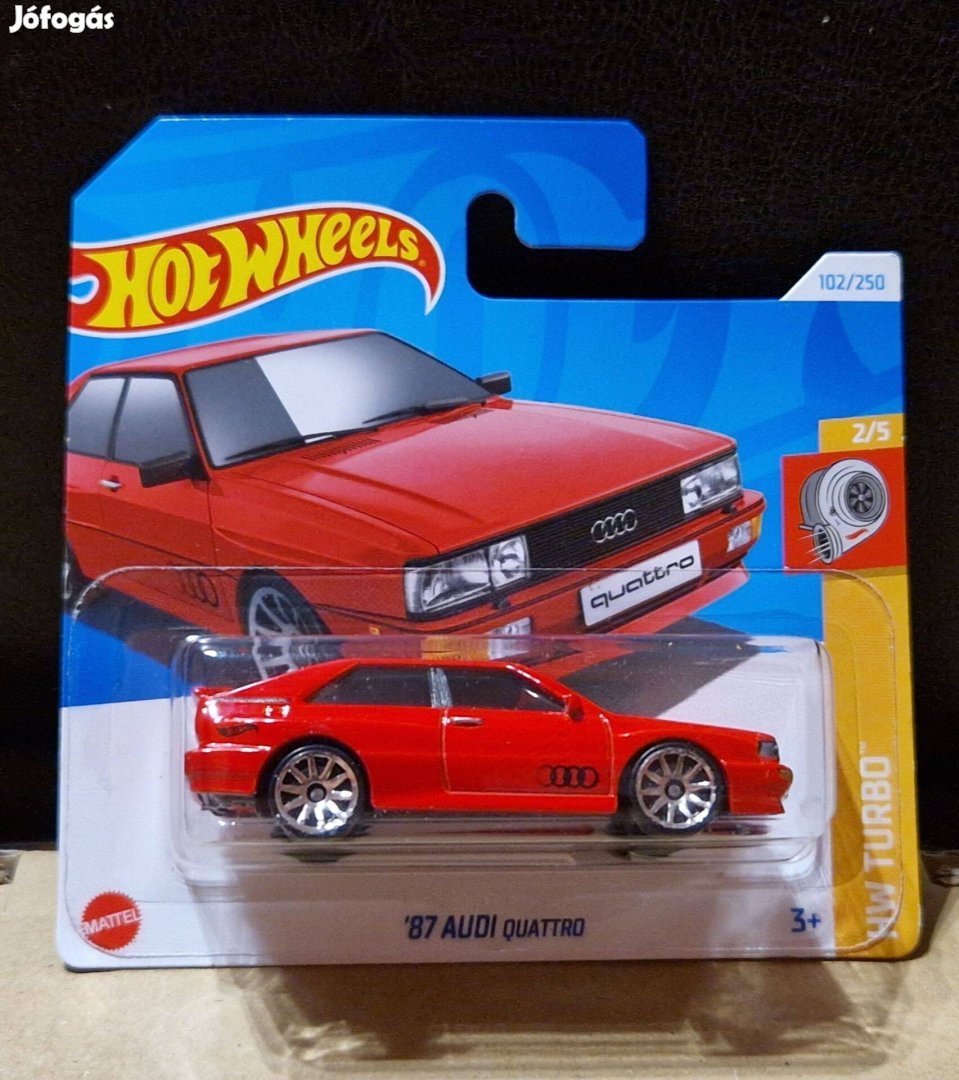 Hot Wheels 87 audi Quatro