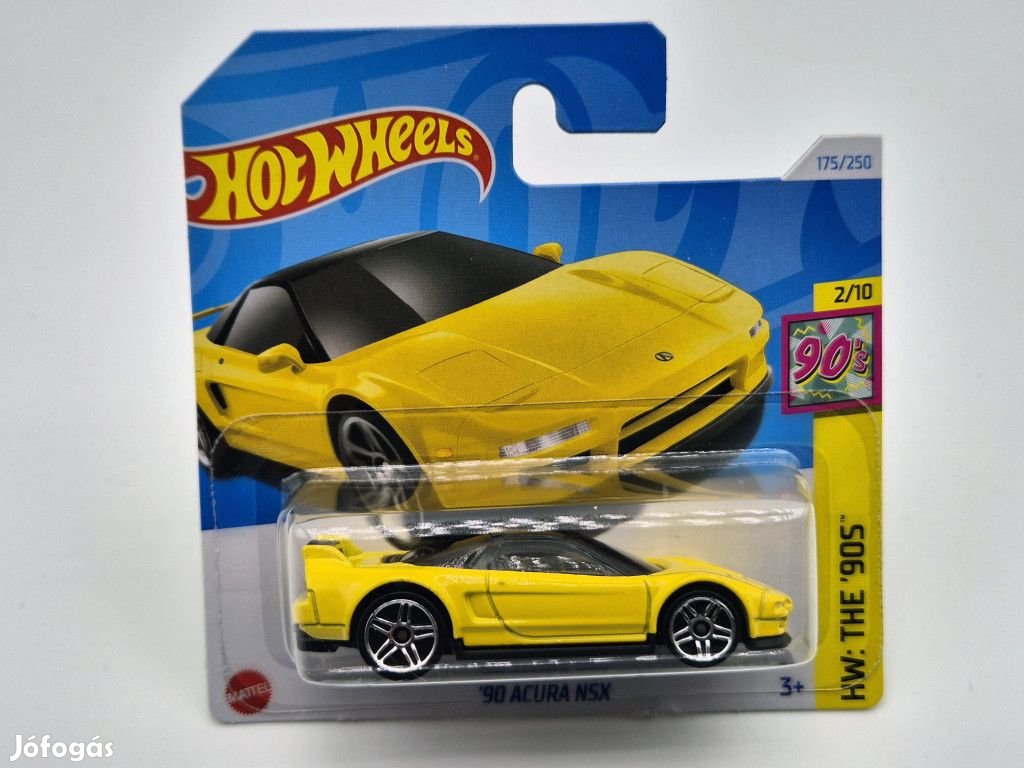 Hot Wheels Acura / Honda NSX (1990)  - HW: The '90s - 175/250 -  Hot