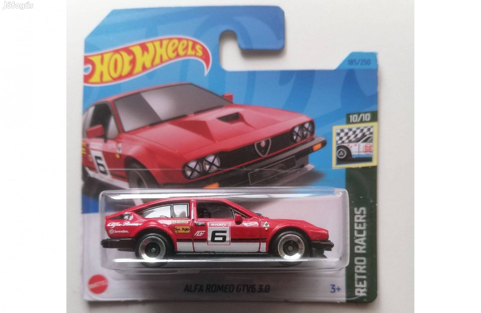 Hot Wheels Alfa Romeo GTV6 3.0 red