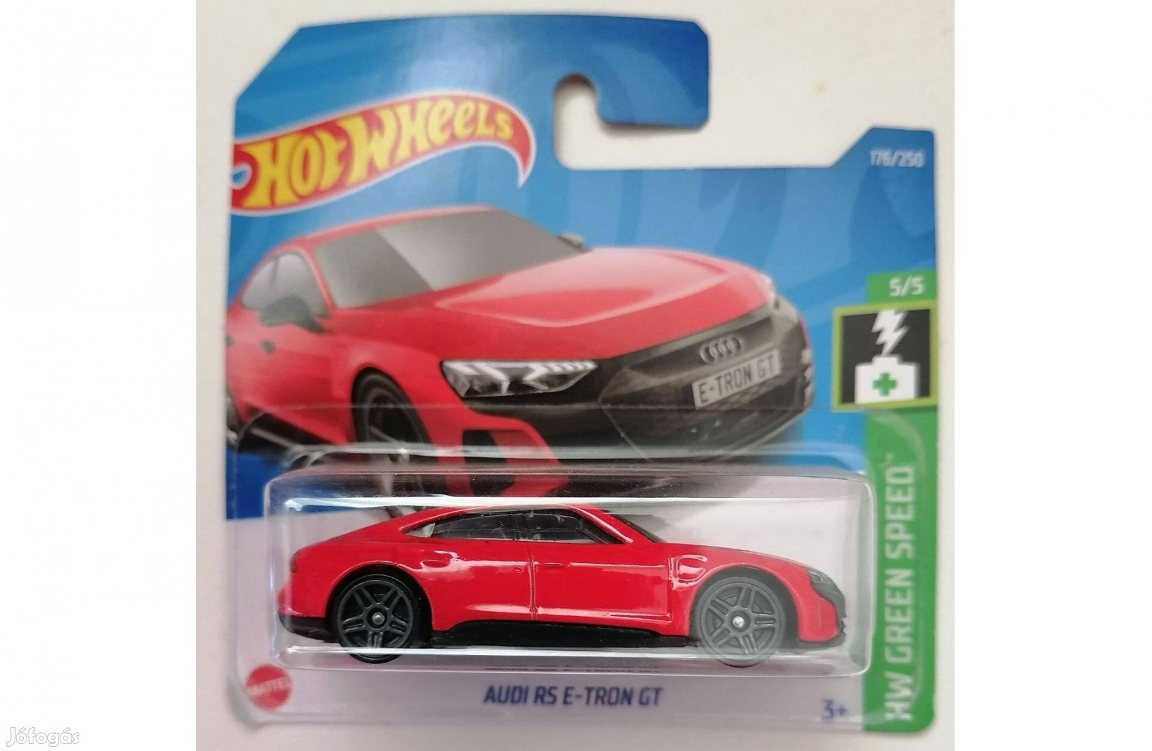 Hot Wheels Audi RS E-Tron GT red