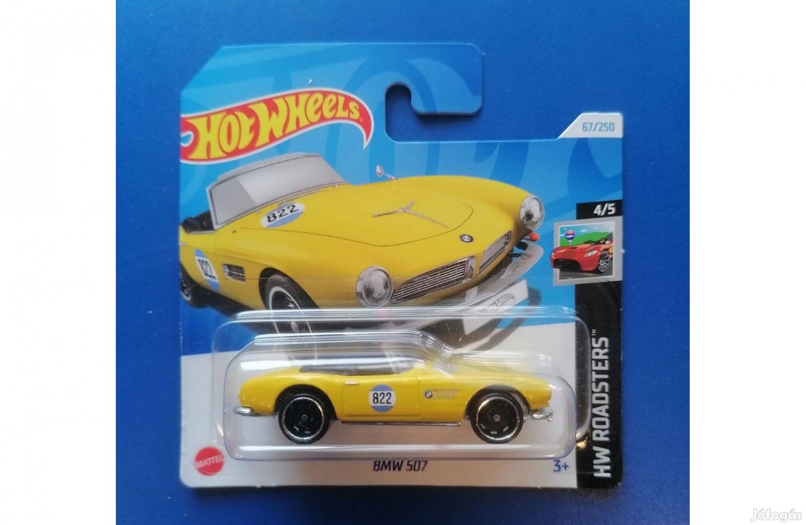 Hot Wheels BMW 507 yellow Roadsters 2024 67/250 - Nyíregyháza, Szabolcs ...