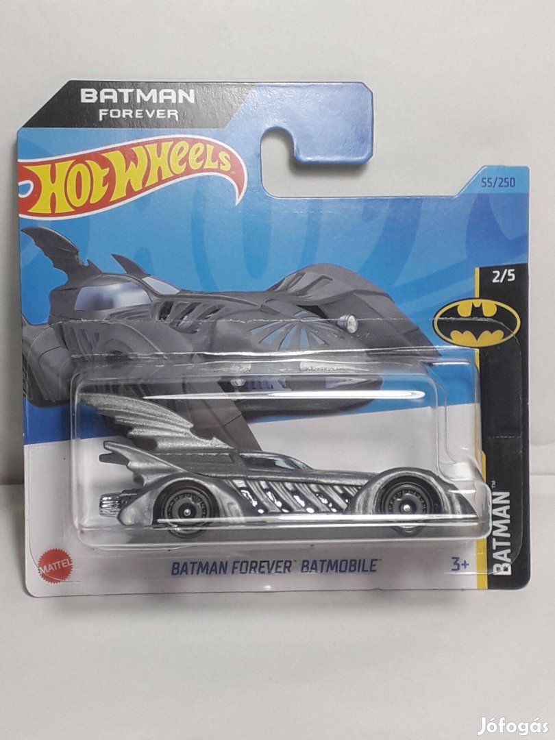 Hot Wheels Batman Forever Batmobile (silver) 2023