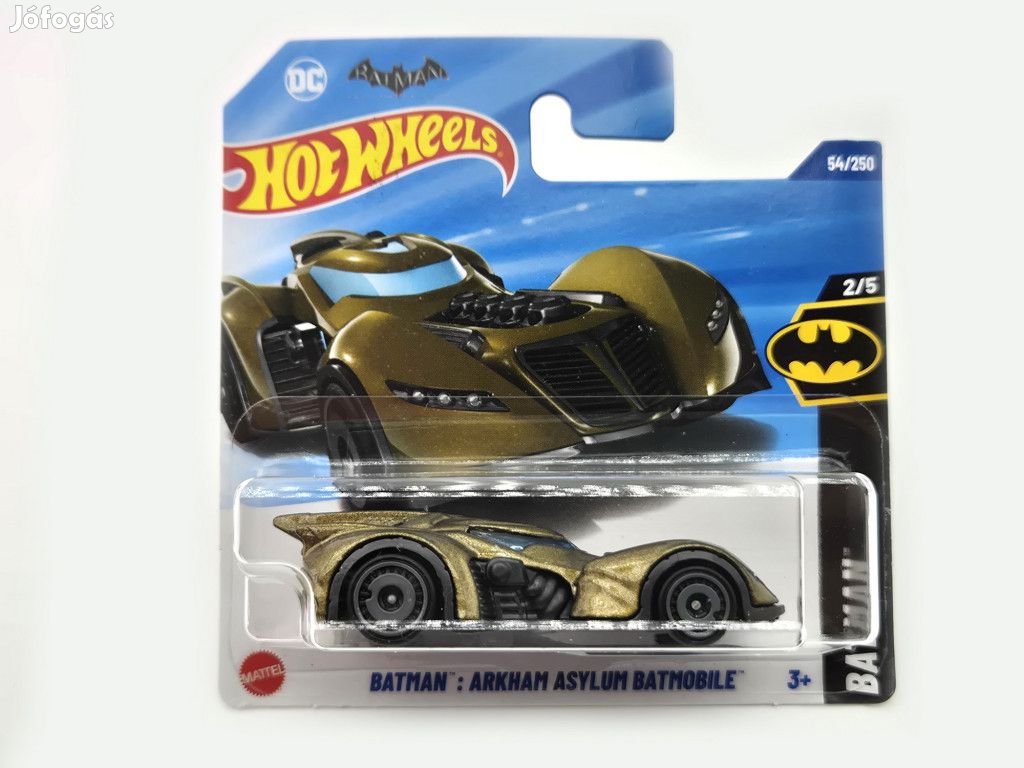 Hot Wheels Batman: Arkham Asylum Batmobile - Batman 2/5 - 54/250 -  H