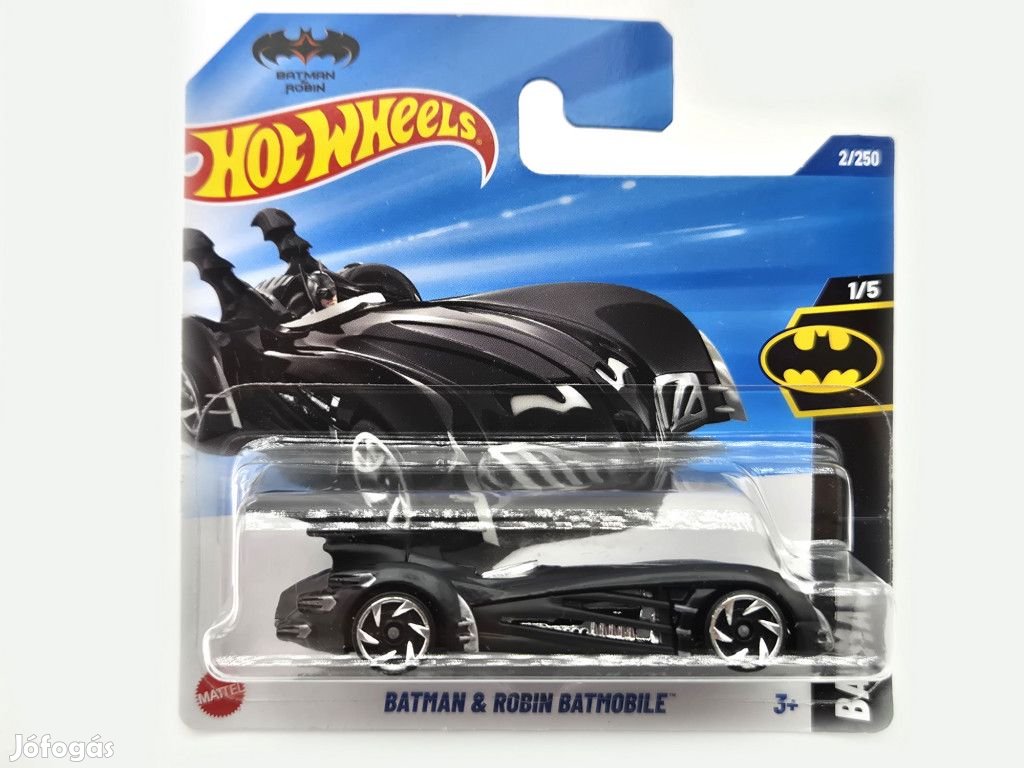 Hot Wheels Batman & Robin Batmobile - Batman 1/5 - 2/250 -  Hot Wheel