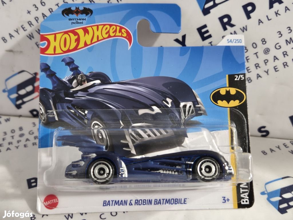 Hot Wheels Batman & Robin Batmobile - Batman 2/5 - 54/250 -  Hot Whee