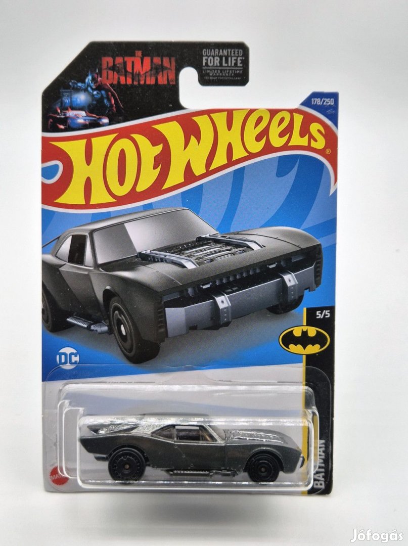Hot Wheels Batmobile - Batman 5/5 - 178/250 - hosszú kártyás