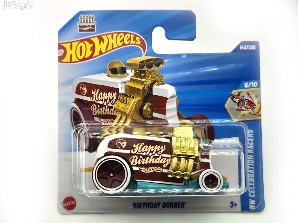 Hot Wheels Birthday Burner - HW Celebration Racers 5/10 - 143/250 - T