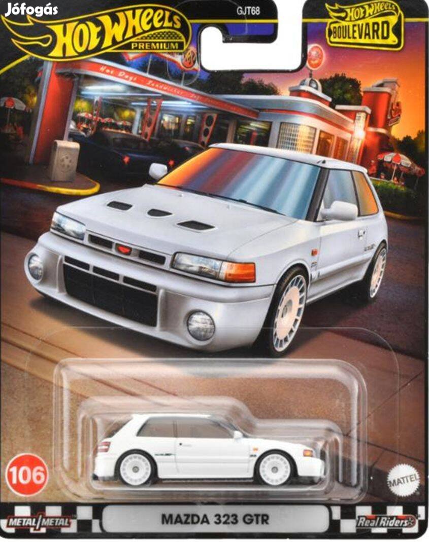 Hot Wheels Boulevard-Mazda 323 GTR eladó