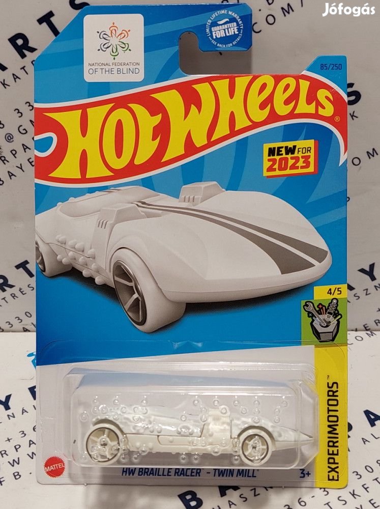 Hot Wheels Braille Racer - Twin mill - Experimotors 4/5 - 85/250 - ho