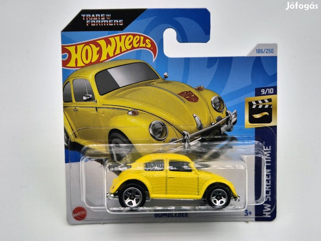 Hot Wheels Bumblebee  Bogár  - Screen Time - 186/250 -  Hot Wheels -