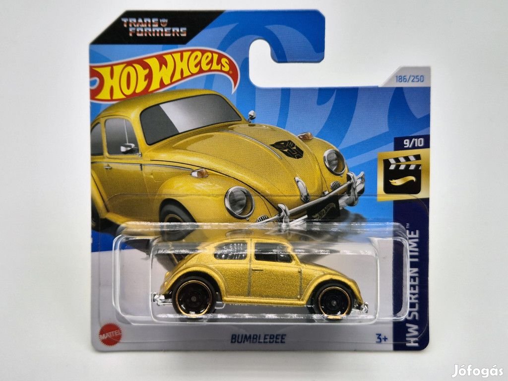 Hot Wheels Bumblebee - HW Screen Time  9/10 - 186/250  -  Hot Wheels