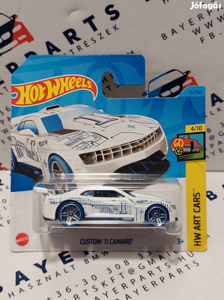 Hot Wheels Camaro Custom (2011) - HW Art Cars 4/10 - 36/250