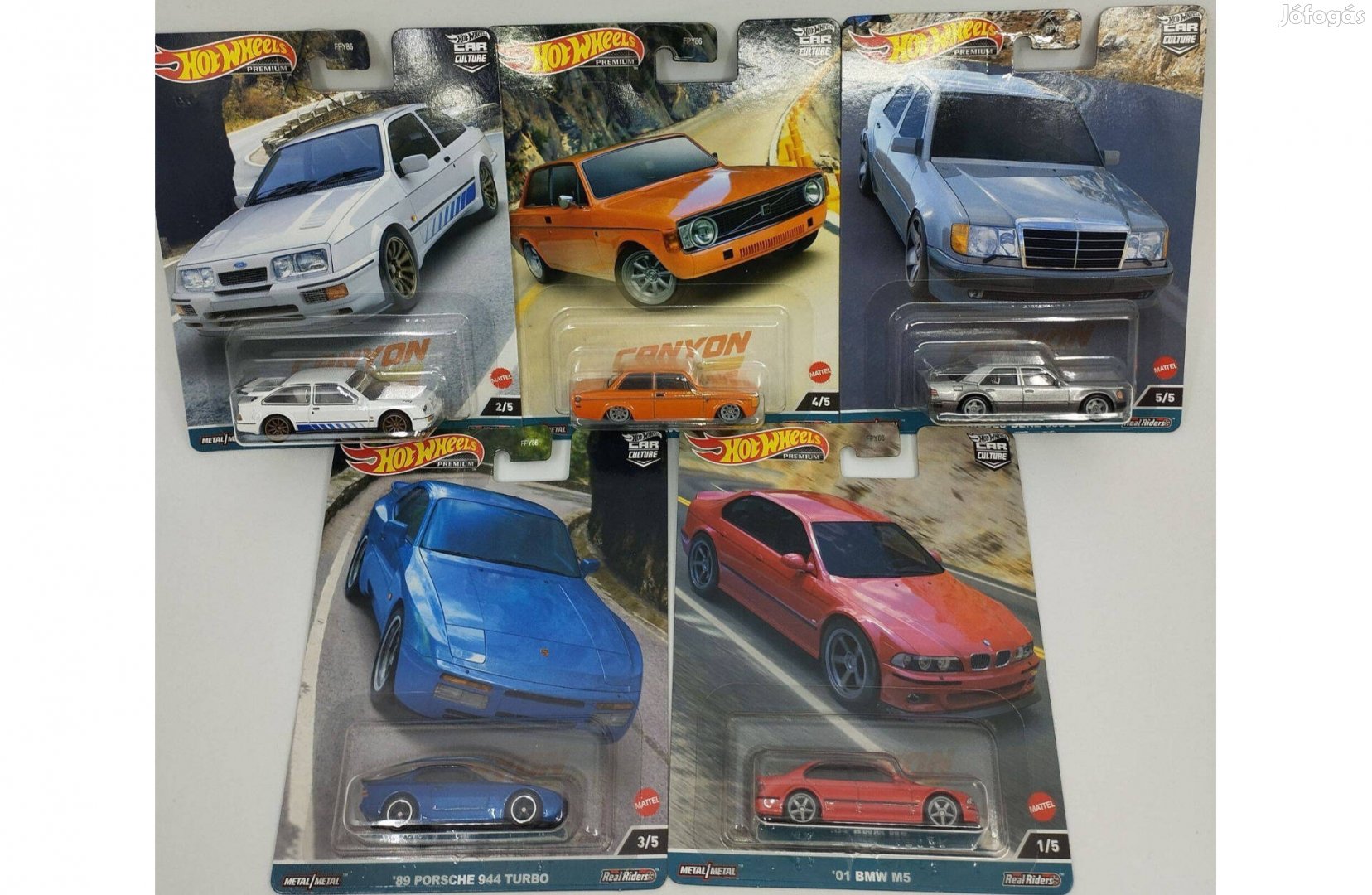 Hot Wheels Canyon Warriors Set 5db egyben