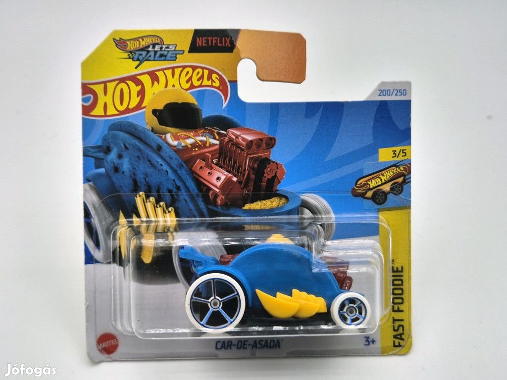 Hot Wheels Car-De-Asada - Fast Foodie - 200/250 - Treasure Hunt -  Ho