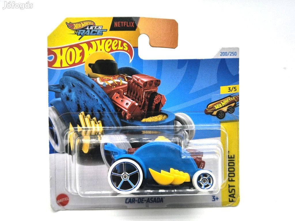 Hot Wheels Car-De-Asada - Fast Foodie - 200/250 - Treasure Hunt -  Ho