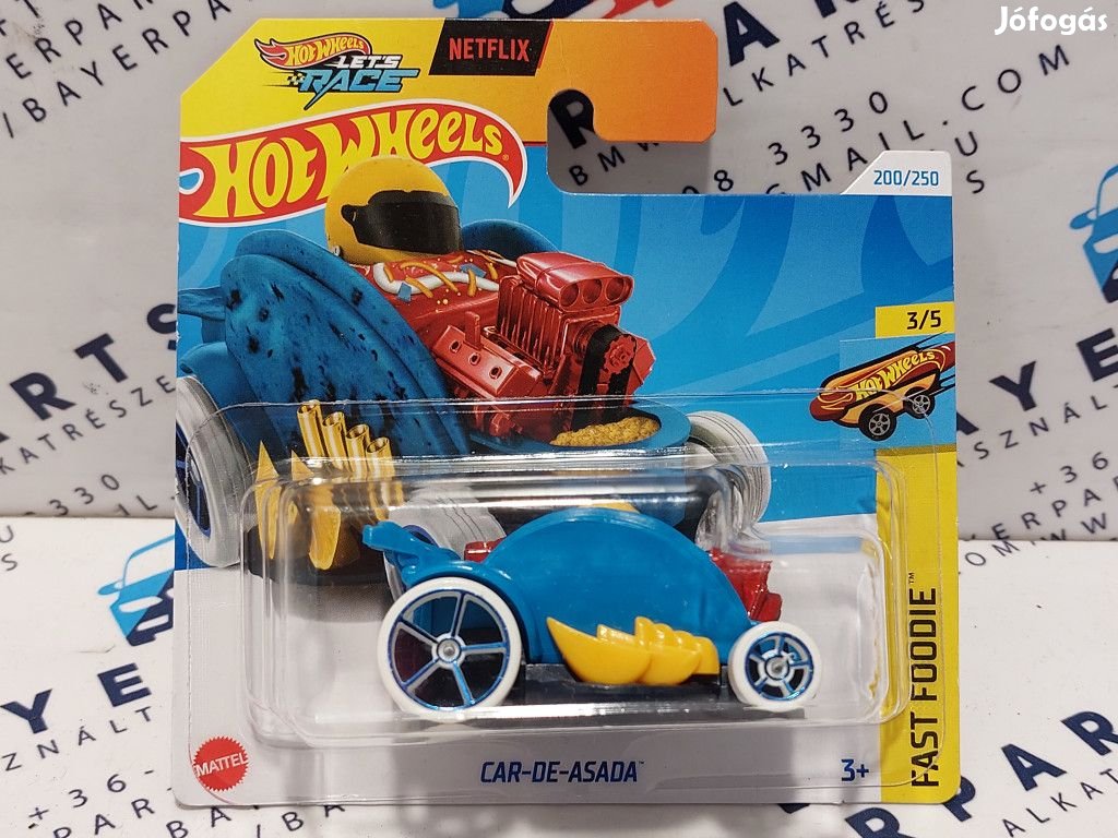 Hot Wheels Car-De-Asada - Fast Foodie - 200/250 - Treasure Hunt -  Ho