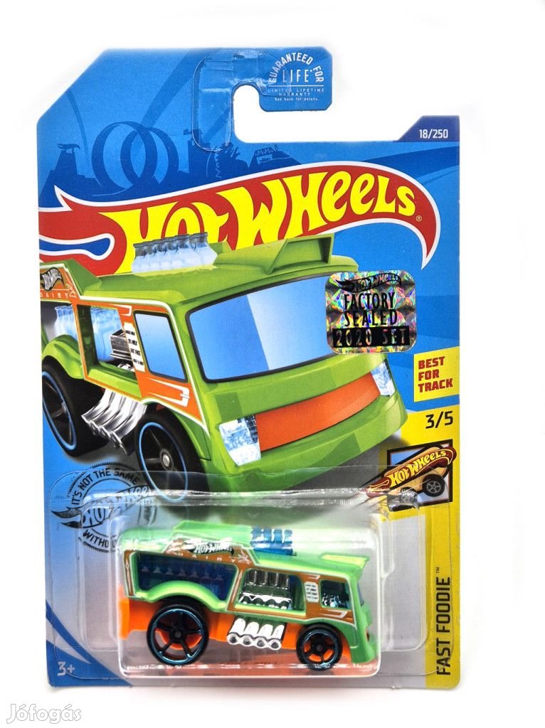 Hot Wheels Chill Mill - Fast Foodie 3/5 - 18/250 - hosszú kártyás -