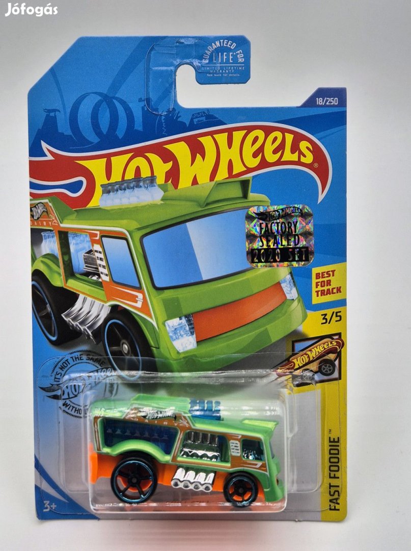 Hot Wheels Chill Mill - Fast Foodie 3/5 - 18/250 - hosszú kártyás -