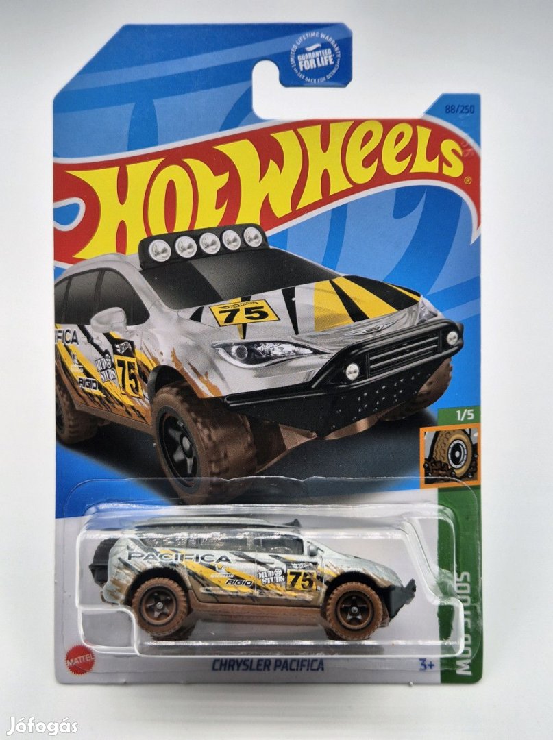 Hot Wheels Chrysler Pacifica - Mud Studs 1/5 - 88/250 - hosszú kártyá