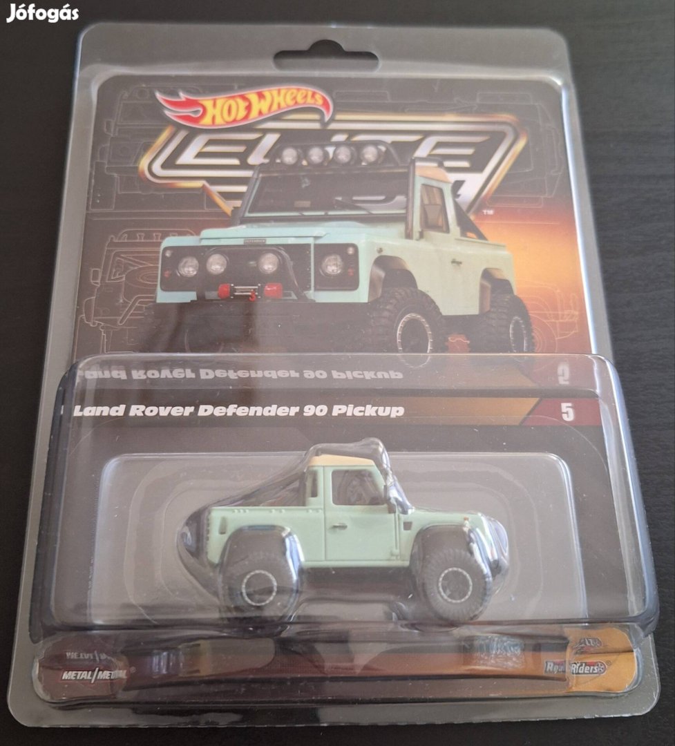 Hot Wheels Collectors Elite 64 Series Land Rover Defender 90 Pickup