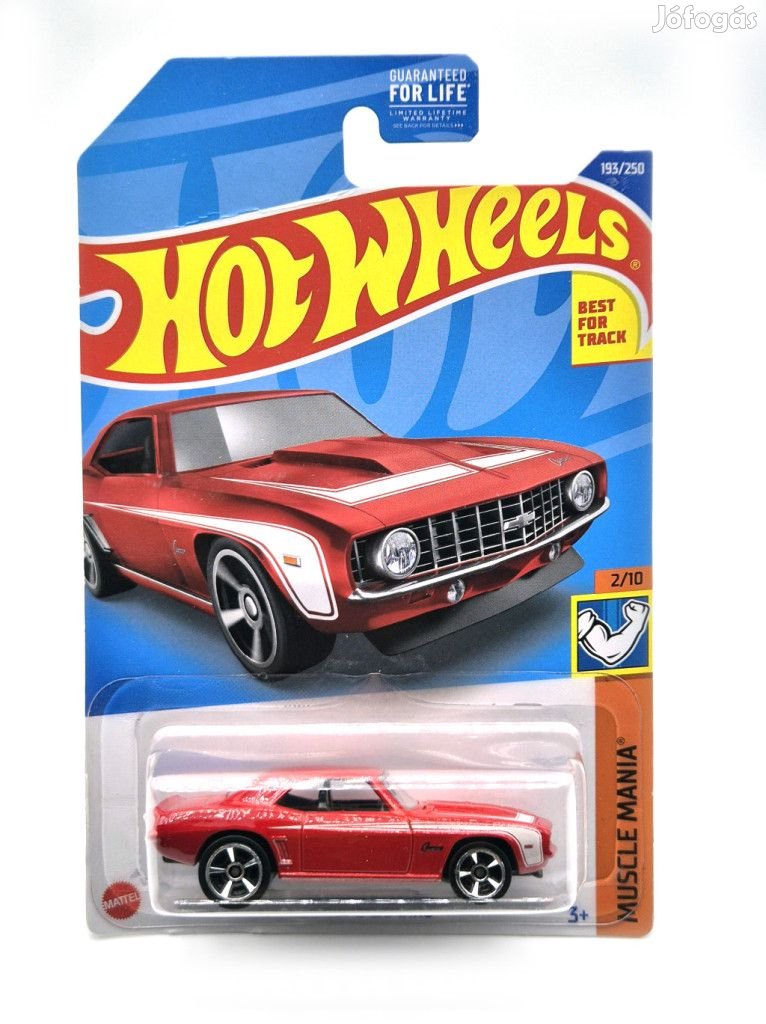 Hot Wheels Copo Camaro (1969) - Muscle Mania 2/10 - 193/250 - hosszú