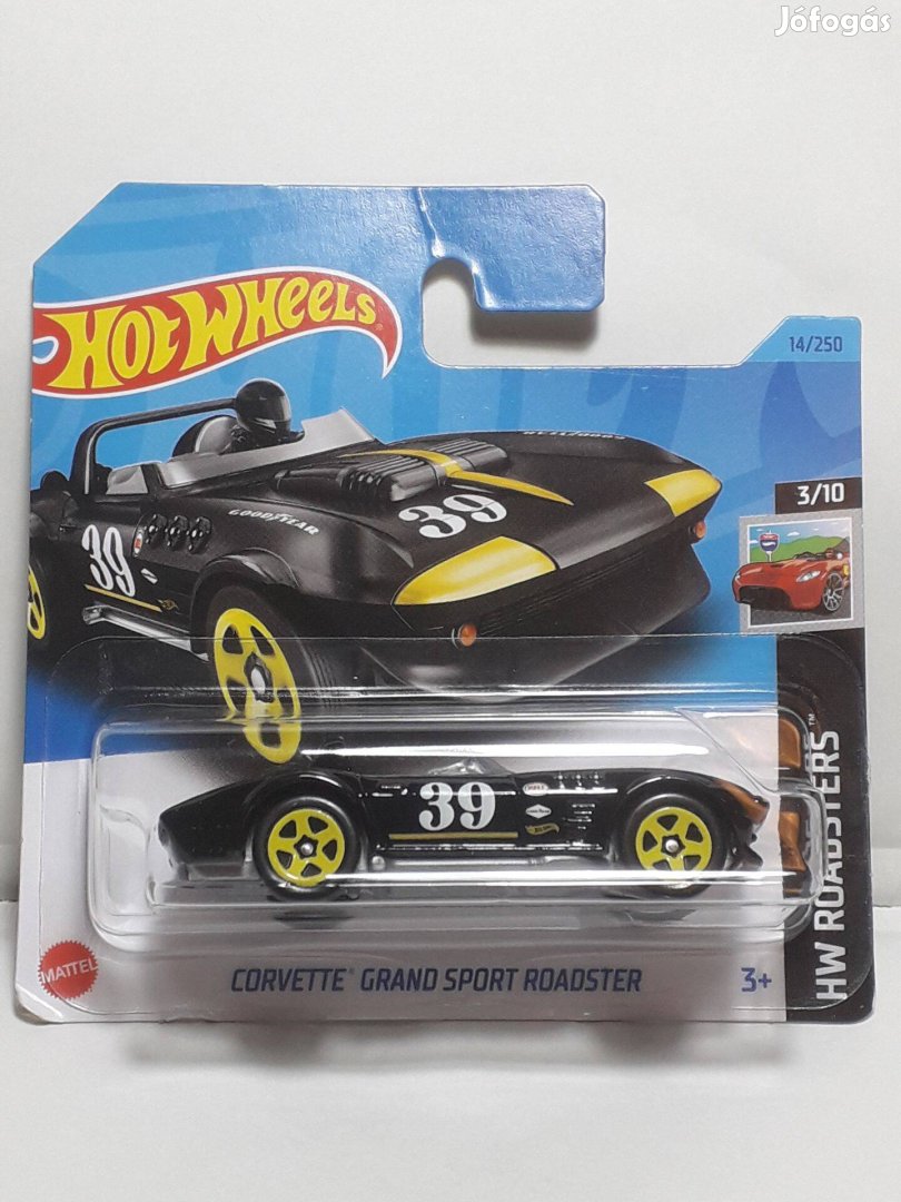 Hot Wheels Corvette Grand Sport Roadster (black) 2023