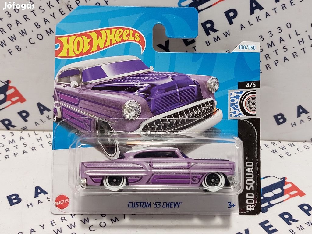 Hot Wheels Custom '53 Chevy Chevrolet - Rod Squad - 100/250 - Treasur