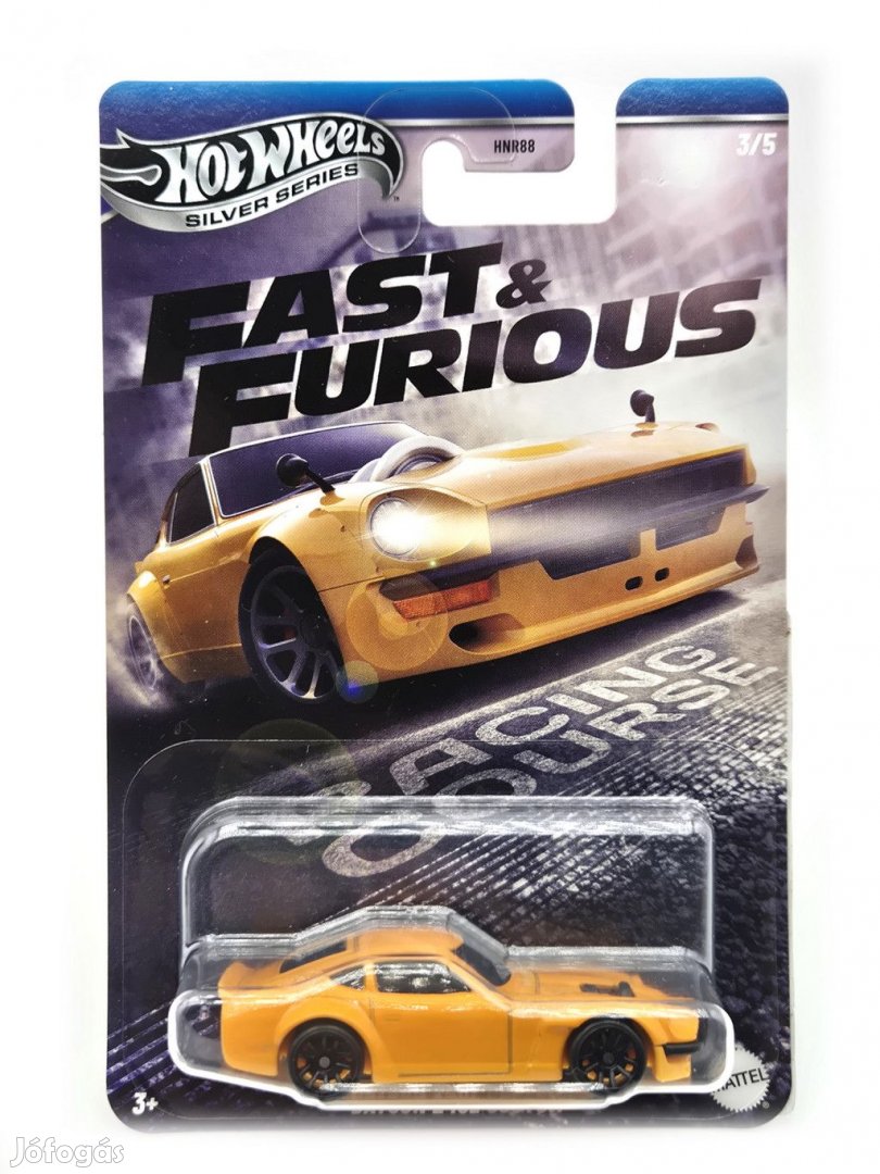Hot Wheels Datsun 240Z Custom - Silver Series 3/5 - Fast and Furious