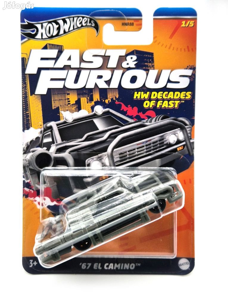 Hot Wheels Decades of Fast -  Fast and Furious - Halálos iramban 1/5