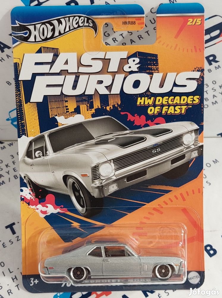 Hot Wheels Decades of Fast -  Fast and Furious - Halálos iramban 2/5