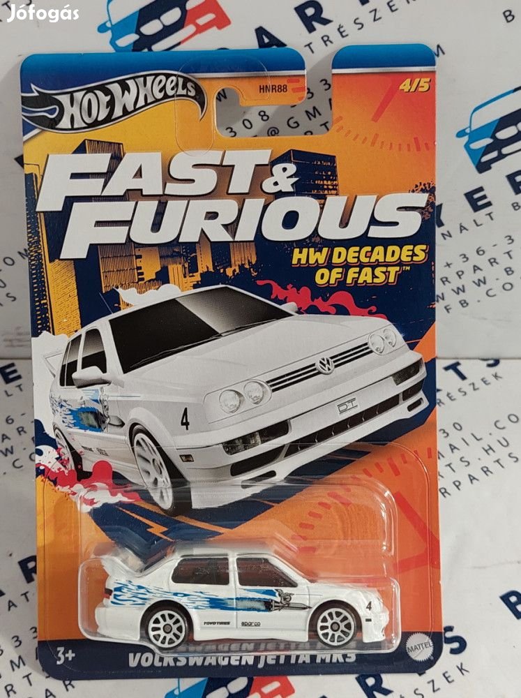 Hot Wheels Decades of Fast -  Fast and Furious - Halálos iramban 4/5
