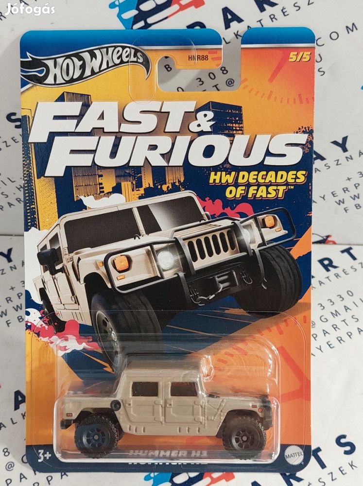 Hot Wheels Decades of Fast -  Fast and Furious - Halálos iramban 5/5