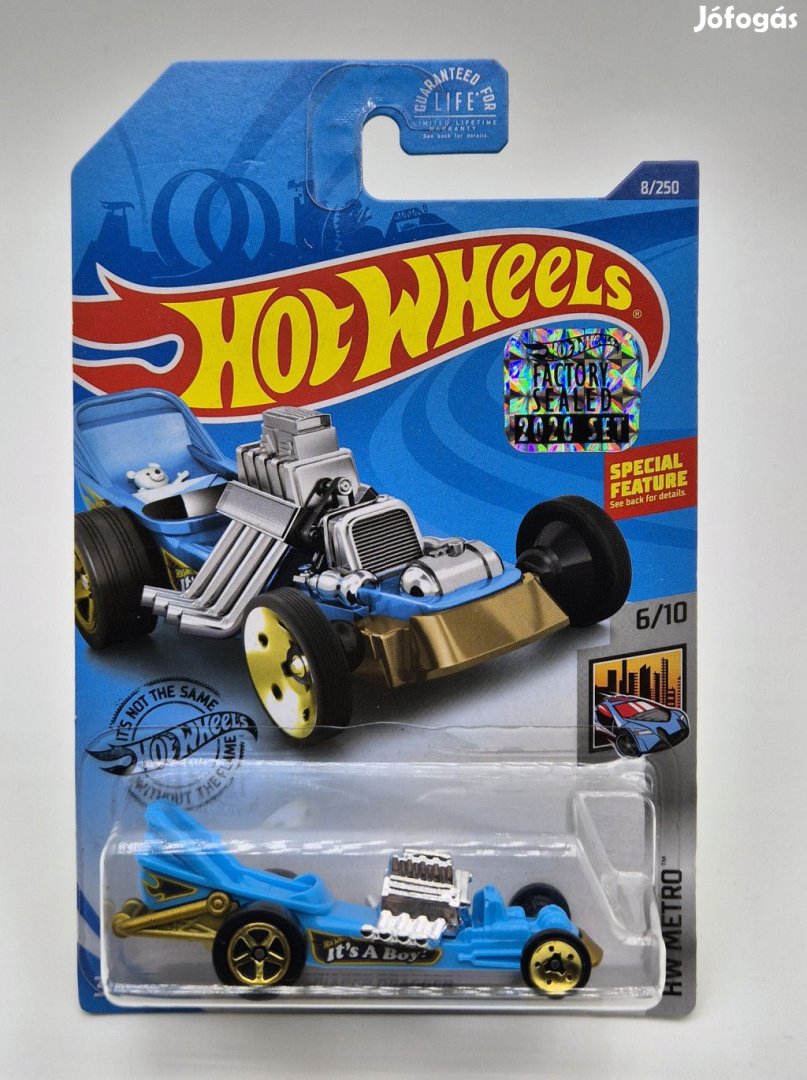 Hot Wheels Diaper Dragger - HW Metro 6/10 - 8/250 - hosszú kártyás -