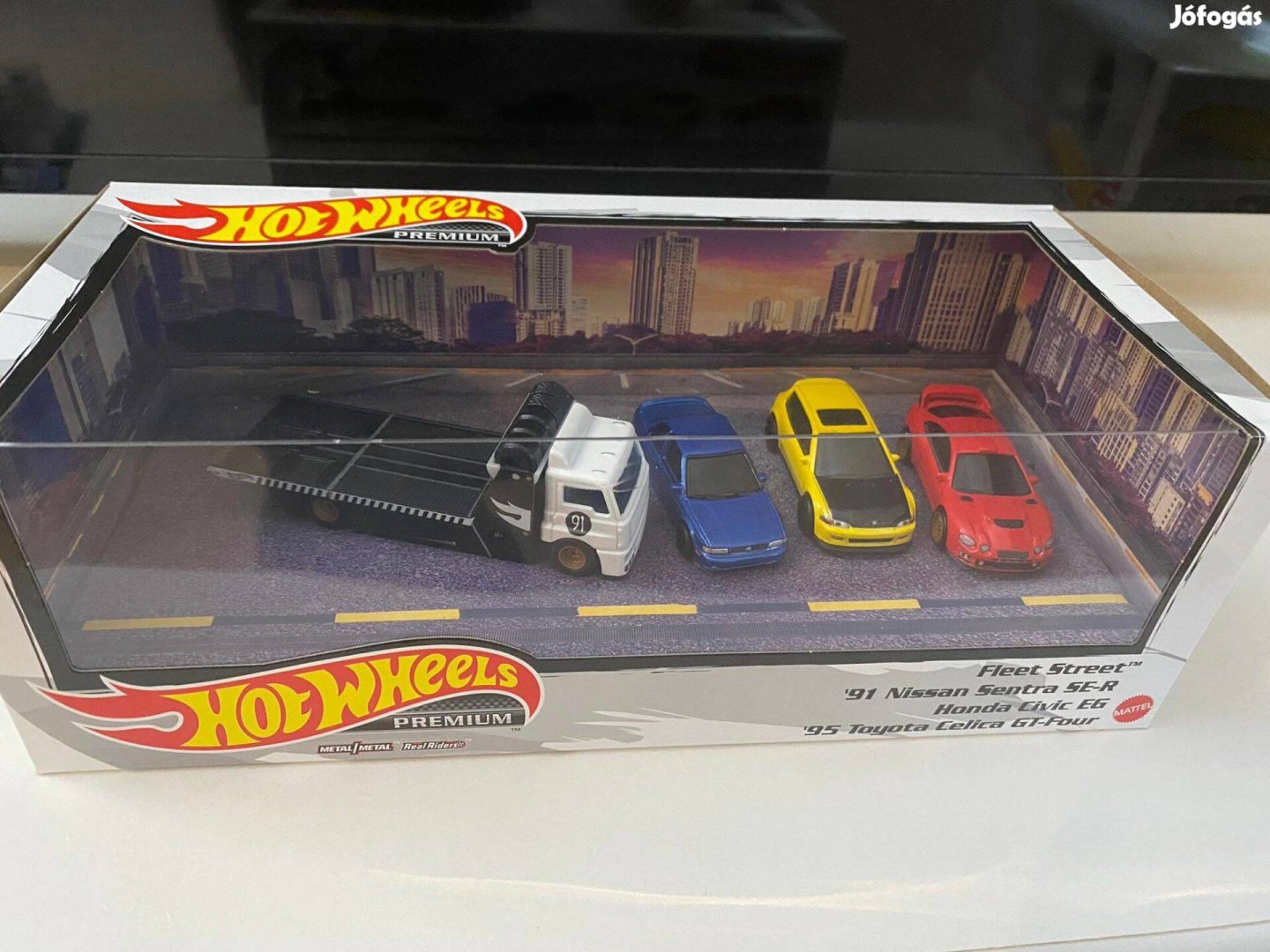Hot Wheels Diorama Fleet street és Euro hauler