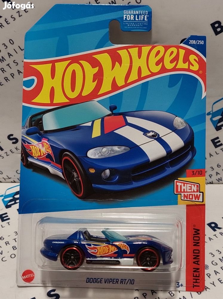 Hot Wheels Dodge Viper RT/10 - Then and now 3/10 - 208/250 - hosszú k