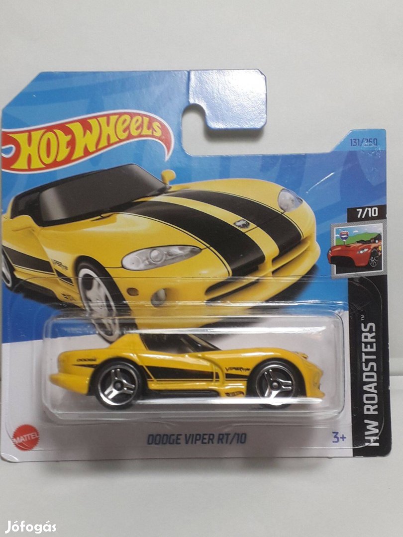 Hot Wheels Dodge Viper RT 10 (yellow) 2023