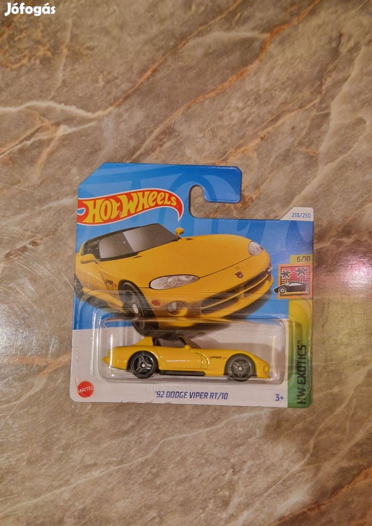 Hot Wheels Exotics Dodge Viper RT/10 Kisautó