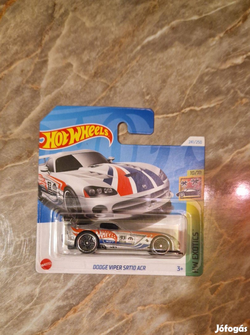 Hot Wheels Exotics Dodge Viper SRT10 ACR Kisautó