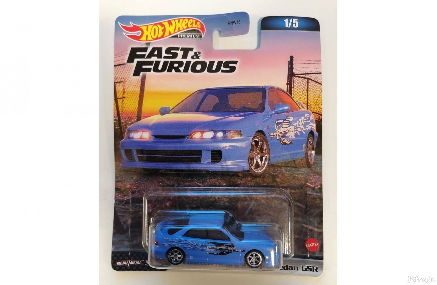 Hot Wheels Fast & Furious Custom Acura Integra Sedan GSR