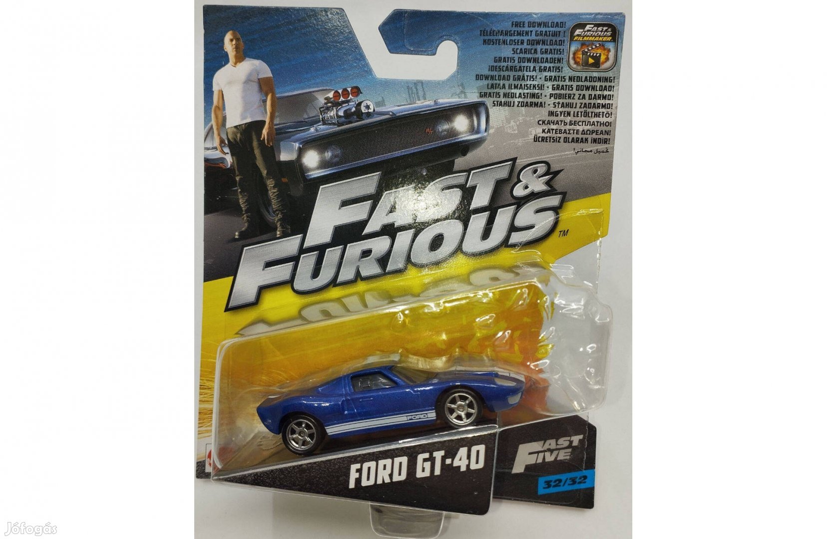 Hot Wheels Fast & Furious Ford GT-40 1/55