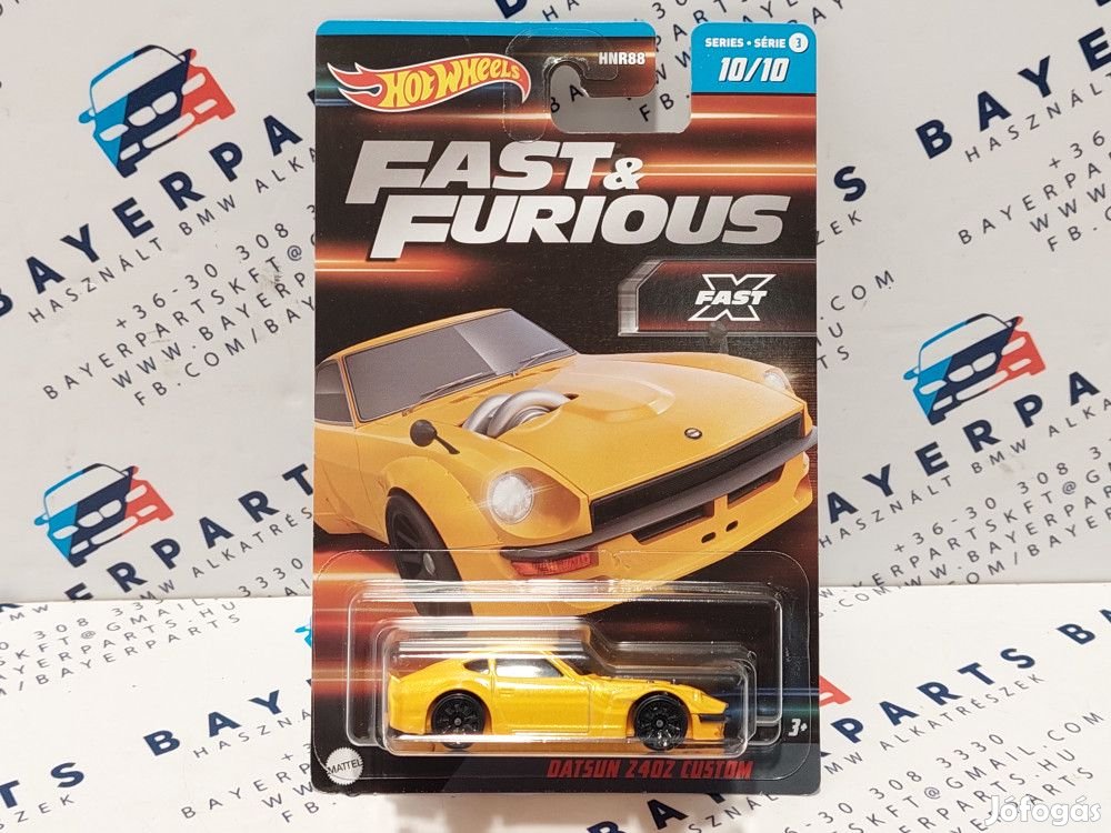 Hot Wheels Fast and Furious - Halálos iramban 10/10 - Datsun Z40Z Cus