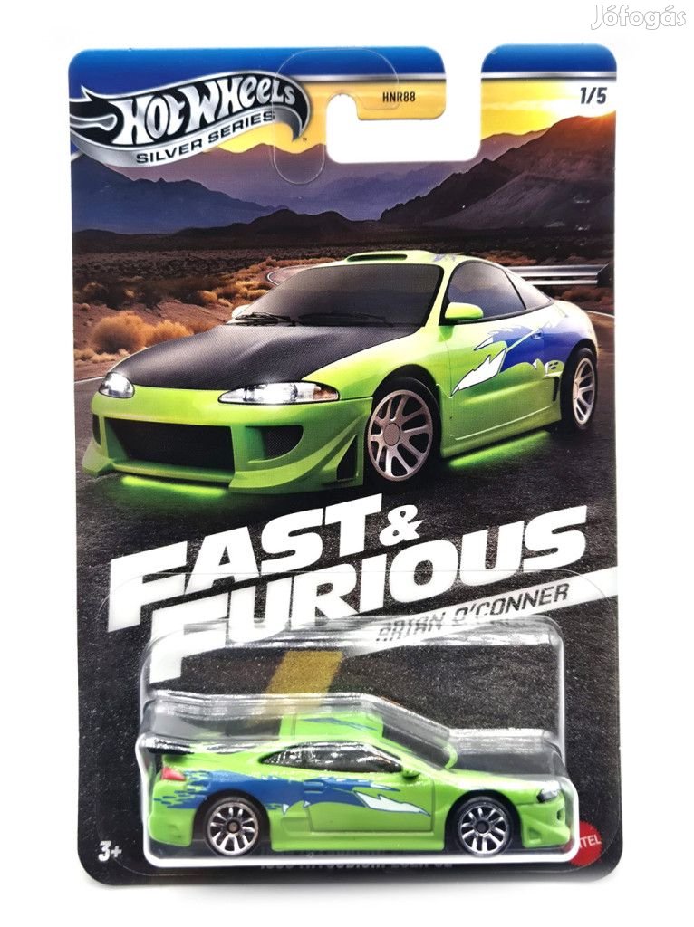 Hot Wheels Fast and Furious - Halálos iramban 1/5 - 1995 Mitsubishi E
