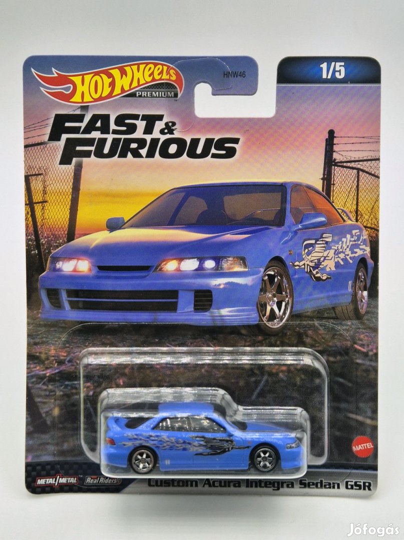 Hot Wheels Fast and Furious - Halálos iramban 1/5 - Custom Acura Hond