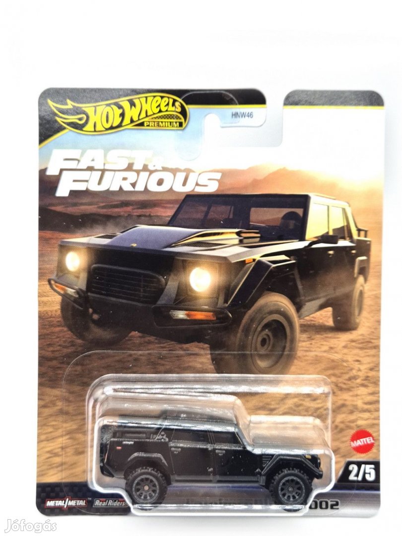 Hot Wheels Fast and Furious - Halálos iramban 2/5 - Lamborghini LM002