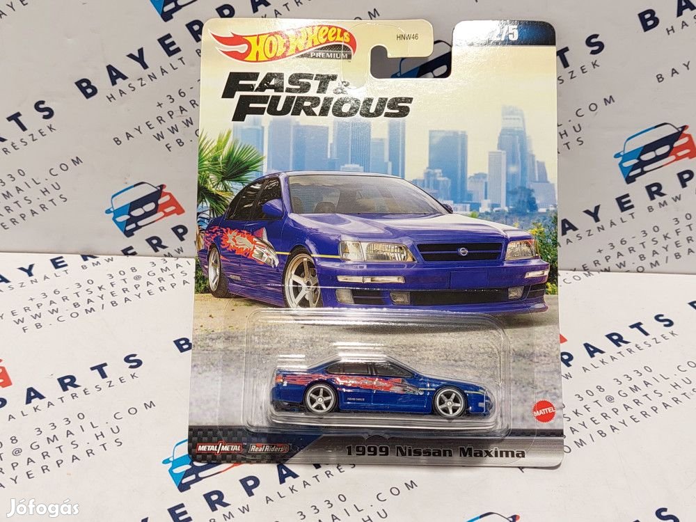 Hot Wheels Fast and Furious - Halálos iramban 2/5 - Nissan Maxima (19